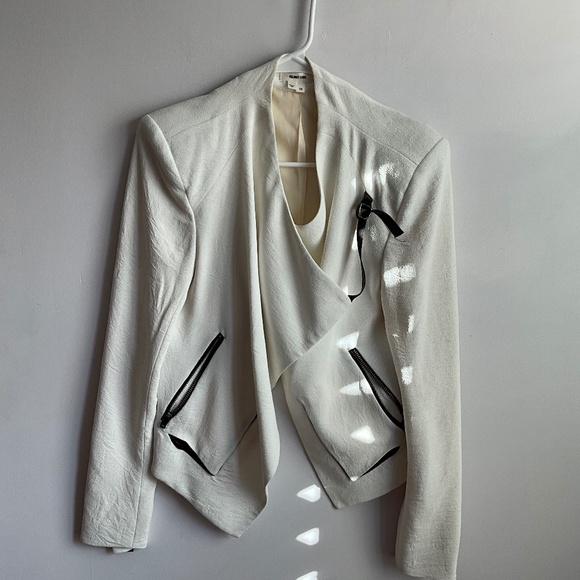HELMUT lang jacket size 10 white - Picture 1 of 5